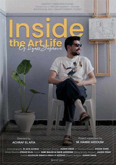 Póster de Inside the Art Life of Ilyass Sefrioui
