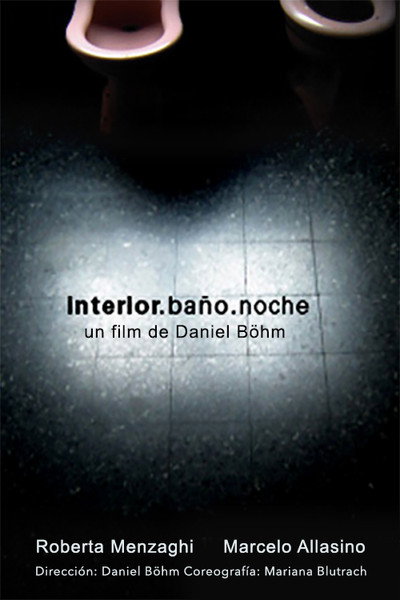 Póster de Interior, Bathroom, Night