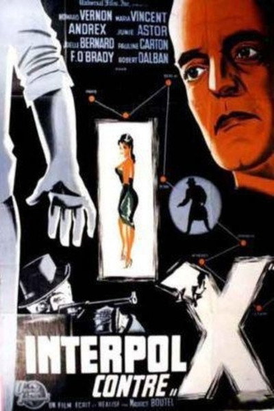 Póster de Interpol contre X (Dossier AST-555)