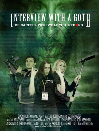 Póster de Interview with a Goth