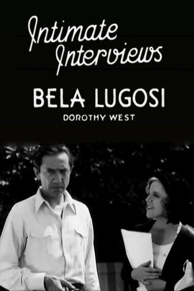 Póster de Intimate Interviews: Bela Lugosi