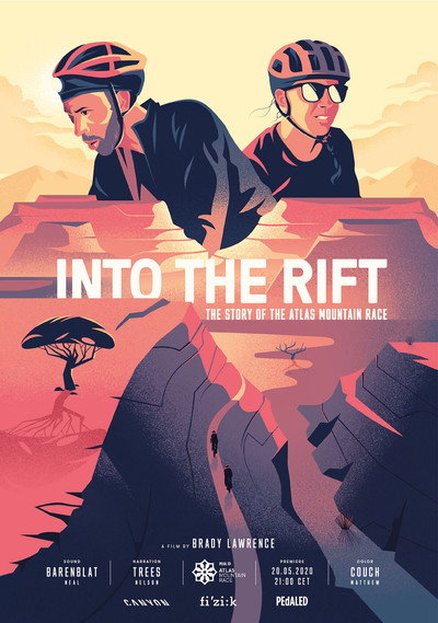 Póster de Into the Rift: The Story of the Atlas Mountain Race