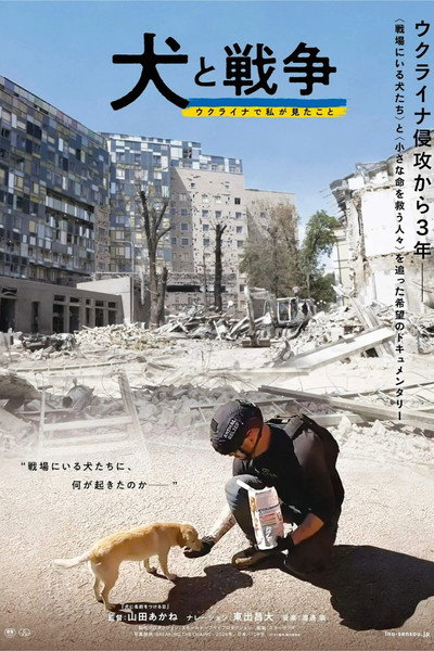 Póster de Inu to sensô ukraine de watashi ga mita koto