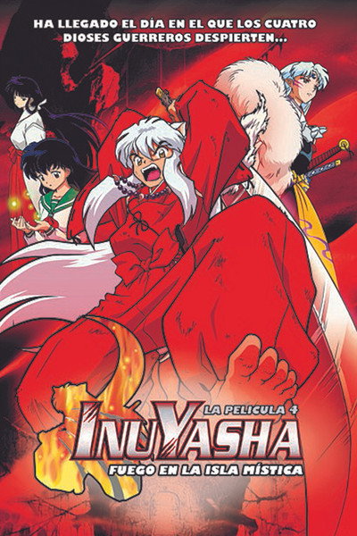 Póster de Inuyasha: Foc a l'illa mística