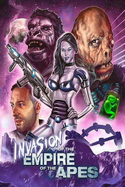 Póster de Invasion of the Empire of the Apes