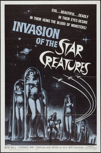 Póster de Invasion of the Star Creatures