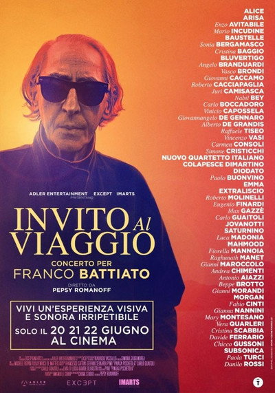 Póster de Invito al Viaggio - Concerto per Franco Battiato