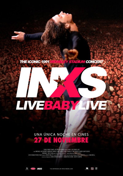 Póster de INXS: Live Baby Live
