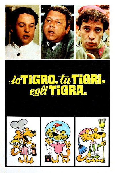 Póster de Io tigro, tu tigri, egli tigra