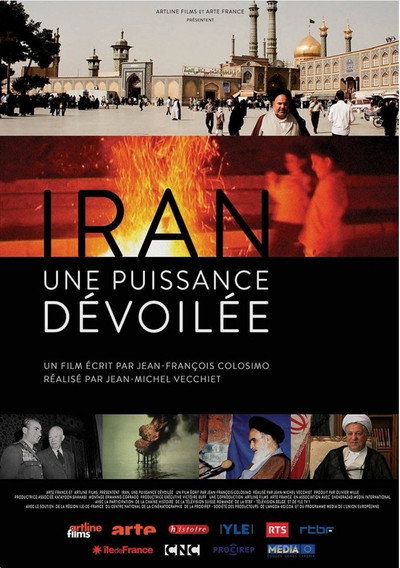 Póster de Irán, una nación dividida
