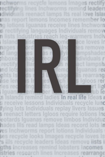 Póster de IRL