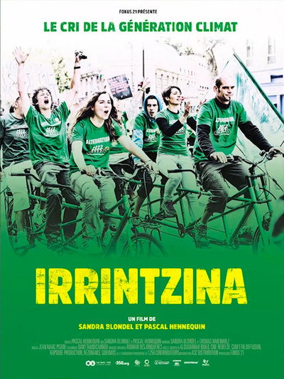 Póster de Irrintzina, le cri de la génération climat