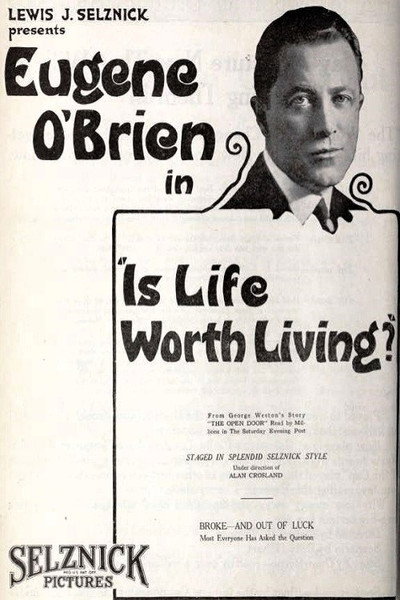 Póster de Is Life Worth Living?