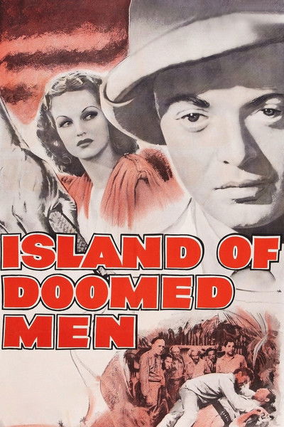 Póster de Island of Doomed Men