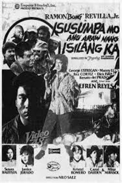 Póster de Isusumpa mo ang araw nang isilang ka