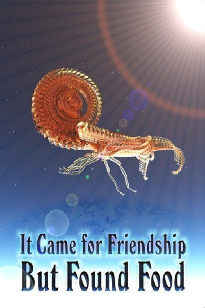 Póster de It Came for Friendship But Found Food