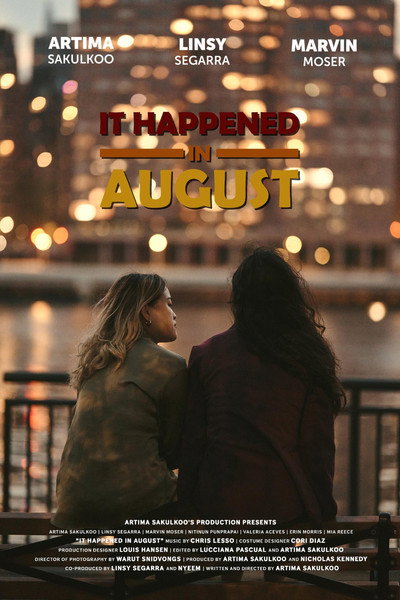 Póster de It Happened in August