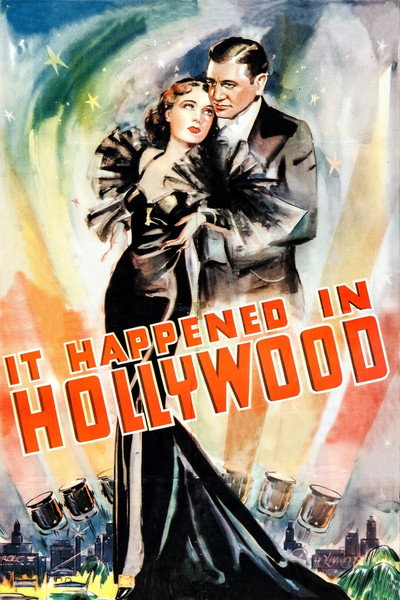 Póster de It Happened in Hollywood