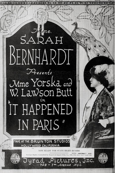 Póster de It Happened in Paris