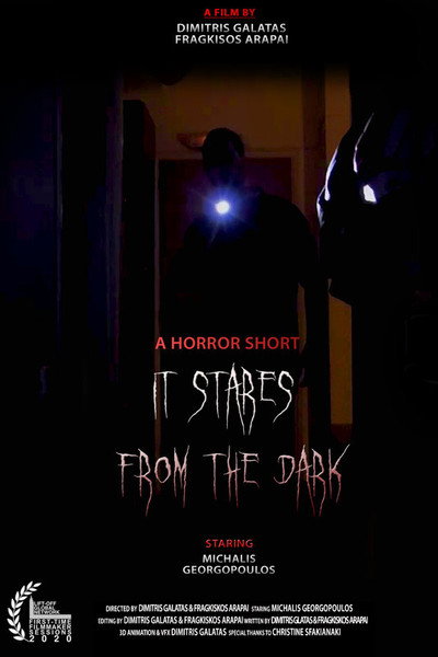 Póster de It Stares from the Dark