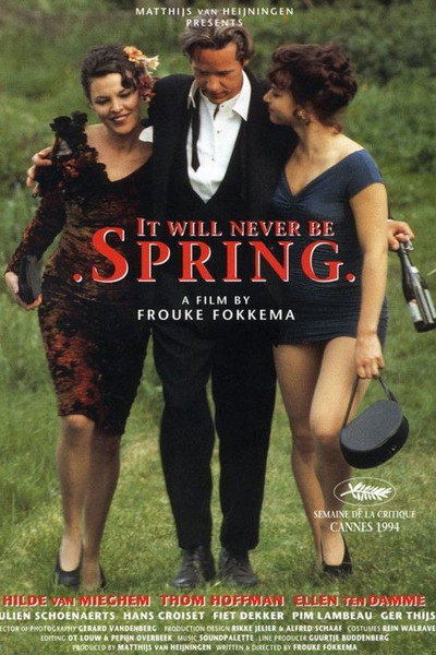 Póster de It Will Never Be Spring