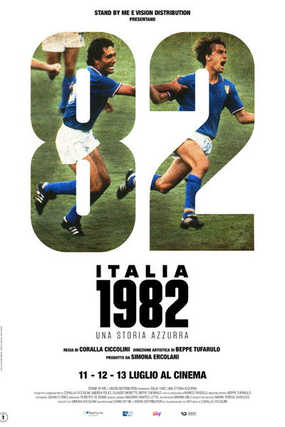 Póster de Italia 1982 - Una storia azzurra