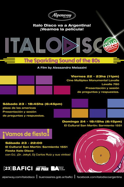 Póster de Italo Disco: The Sparkling Sound of the 80s
