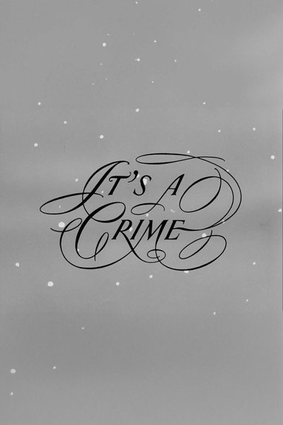 Póster de It's a Crime