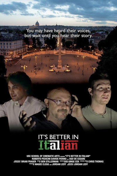 Póster de It's Better in Italian