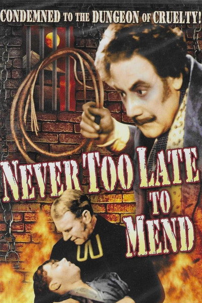 Póster de It's Never Too Late to Mend