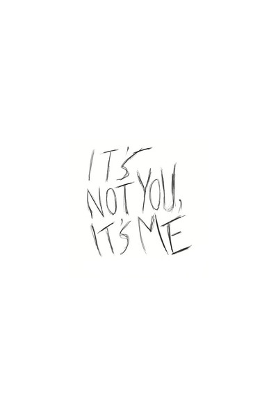 Póster de It's Not You It's Me