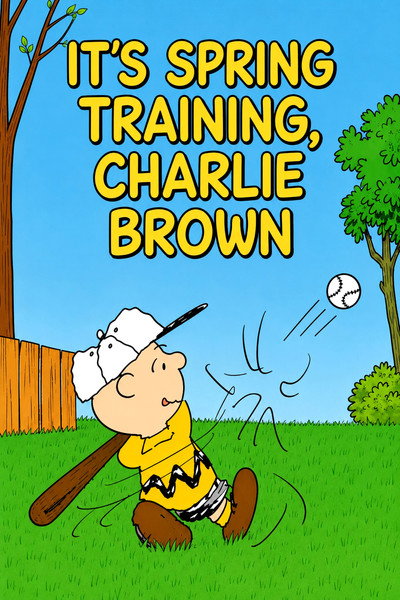 Póster de It's Spring Training, Charlie Brown!