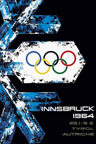 Póster de IX Olympic Winter Games, Innsbruck 1964