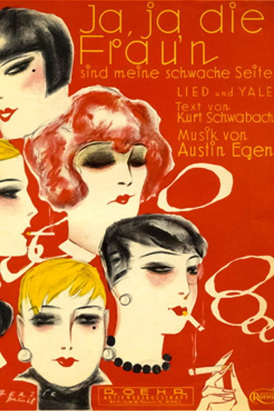 Póster de Ja, ja, die Frauen sind meine schwache Seite