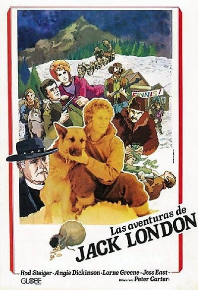 Póster de Jack London: el buscador de oro