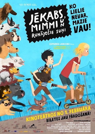 Póster de Jacob, Mimi i els gossos del barri