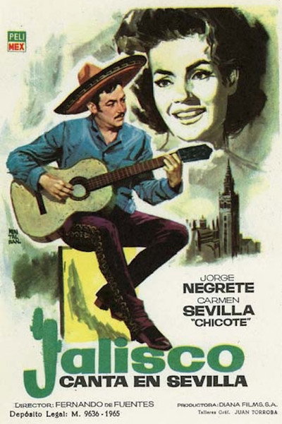 Póster de Jalisco canta en Sevilla
