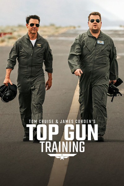 Póster de James Corden's Top Gun Training with Tom Cruise