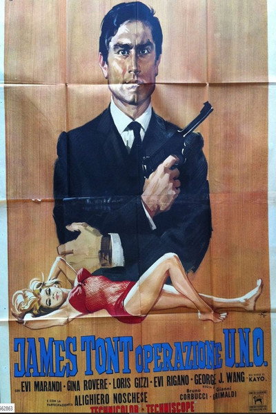 Póster de James Tont operación U.N.O.