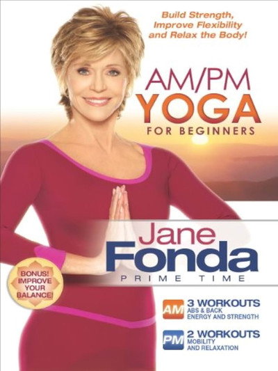 Póster de Jane Fonda AM/PM Yoga for Beginners