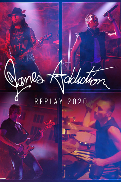 Póster de Janes Addiction Replay 2020 - Virtual Lollapalooza