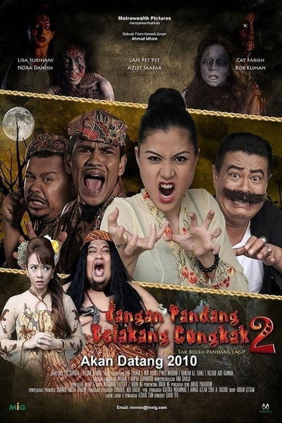 Póster de Jangan Pandang Belakang Congkak 2