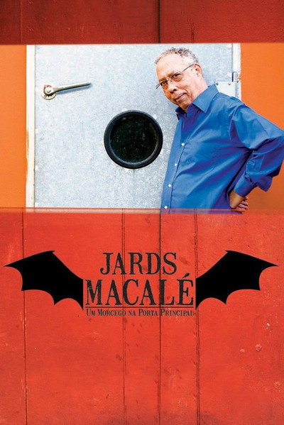 Póster de Jards Macalé: um morcego na porta principal