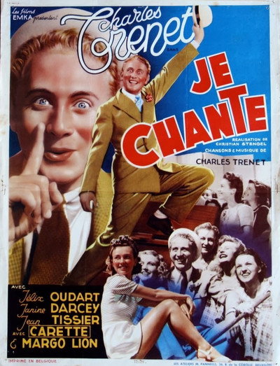 Póster de Je chante