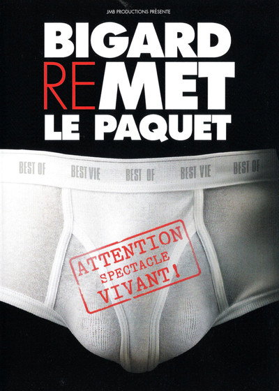 Póster de Jean-Marie Bigard: Bigard remet le paquet