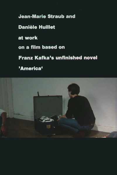 Póster de Jean-Marie Straub und Danièle Huillet bei der Arbeit an einem Film