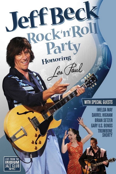 Póster de Jeff Beck Honors Les Paul