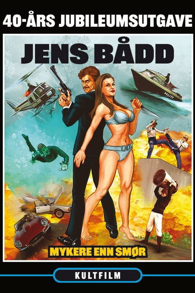 Póster de Jens Bådd Agent 0017 - Mykere Enn Smør