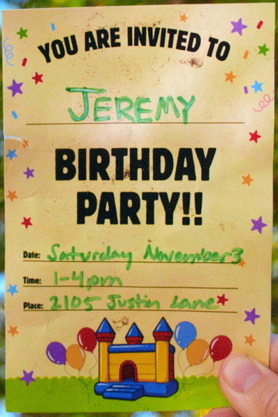 Póster de Jeremy Birthday Party!!