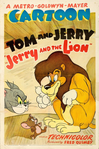 Póster de Jerry y el león